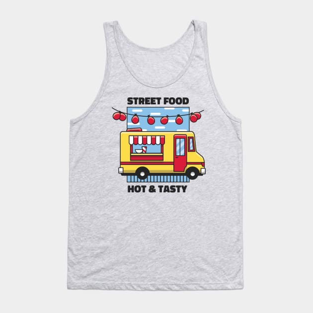 Food truck Quote Tank Top by Safdesignx